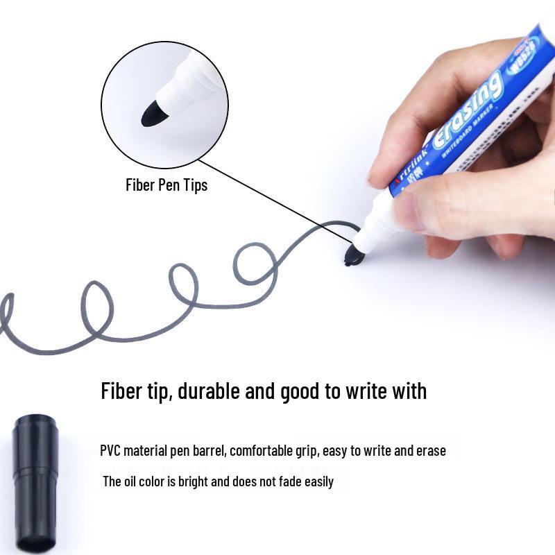 Large Capacity Easy Erase Liquid Ink Whiteboard Marker - Reusable and Writeable for Business