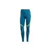 X Stella McCartney Truepace Long Running Leggings Striped Color Block Women Leggings Blue IT5784