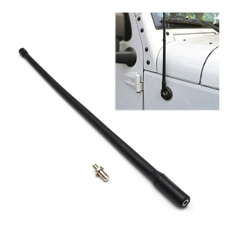 Модернизированная короткая антенна Прочная короткая антенна для автомобильного радио улучшает прием сигнала Простая установка Прочный
