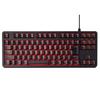 Elecom Gaming Keyboard Mechanical Brown Axis 50 Million Times Durable Switch Japanese Layout Gaming Keycap Included All Keys Rollover Compatible LED