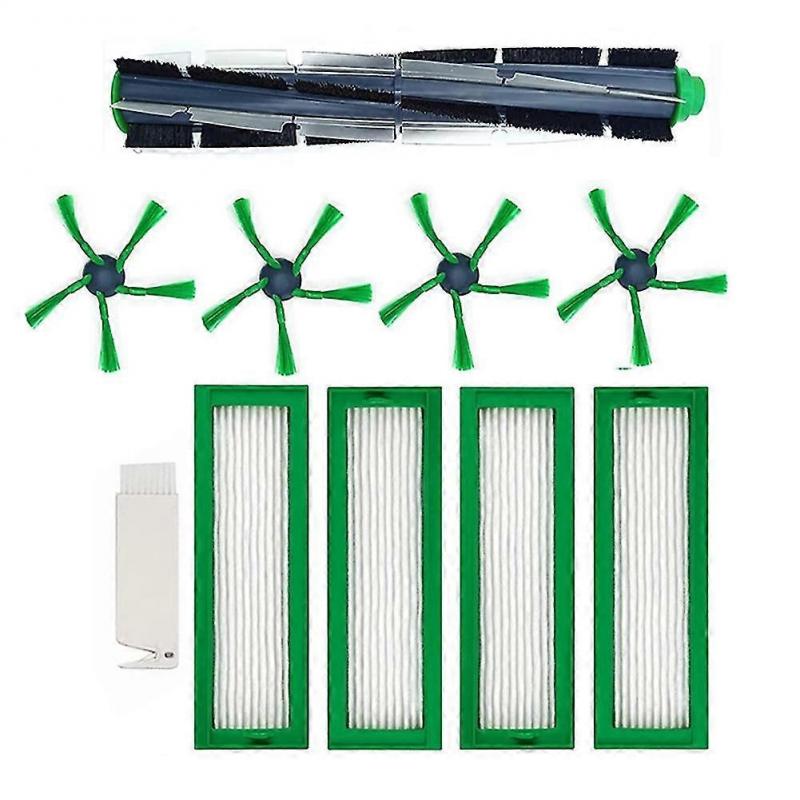 Replacement Roller Brush Side Brushes HEPA Filter for Vorwerk Kobold VR200 VR300 Robot Vacuum Clean