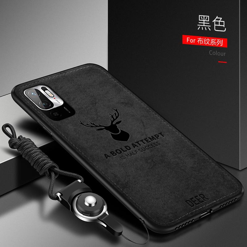 Для Xiaomi POCO M3 Pro X3 GT 5G F3 чехол из жесткой ткани с оленем и ремешком для защиты кожи задняя крышка чехол для xiaomi redmi note 10 pro