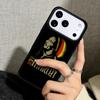 Чехол Case для iPhone 17 Air 16 Pro Max 15 Plus 11 13 Mini 14 12 Задняя крышка телефона Цитаты Боба Марли Раста Регги