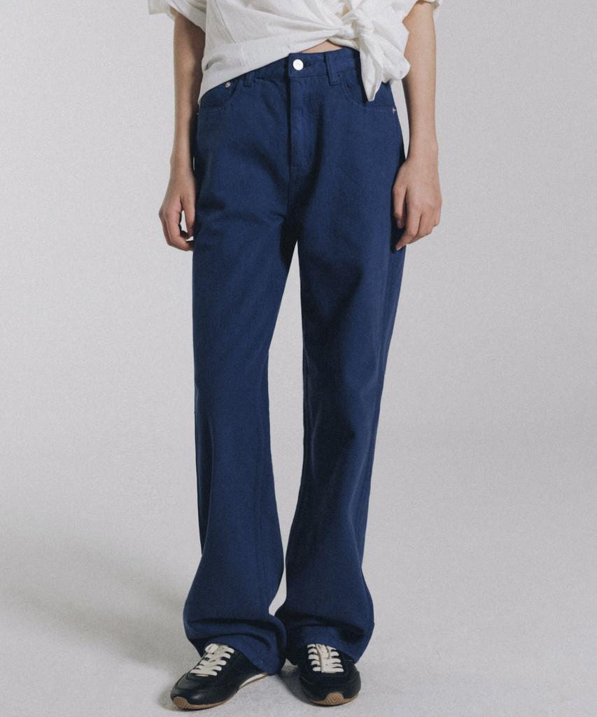ANDNEEDS Kanto Dyed Pants (Blue)