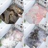 Diatom Printing Bathroom Thickening Mat Bath Non-slip Carpets In Wash Basin Bathtub Side Floor Rug Shower Room Doormat Memory Foam 3D Pad