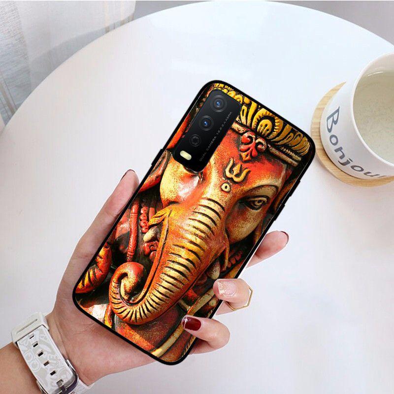 Бог Индии Funda Чехол для телефона Для vivo Y31 Y30 Y33S Y11S Y12S Y17 Y20 Y20S Y21S Y1S Y53S Y15 Y19 Y91C V23 5G Чехлы coque