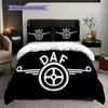 Dynamic Blue Truck Highway Bedding (1 * duvet cover + 2 * pillowcase, without core) 2D Flat Bedding set Christmas birthday gift Soft and comfortable
