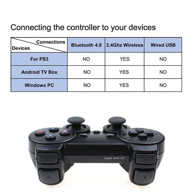 2.4GHz беспроводной геймпад джойстик игровой контроллер для ПК PS3 Android Phone TV Box