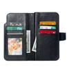 High Quality Leather 9 Card Slots Double Layer Wallet Phone Case Bag for Iphone Samsung Huawei Xiaomi Multi-function Mobile Phone Covers