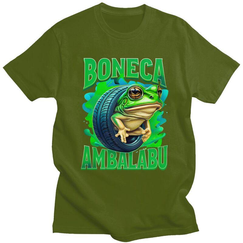 Italian Brainrot Boneca Ambalabu Meme T Shirt for Men Tshirt Streetwaer Short Sleeve Tee Shirt Slim Fit Clothing Gift