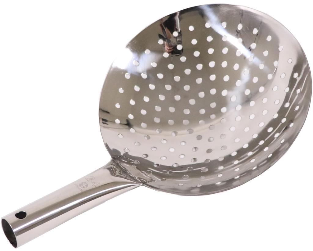 Kanda KD Deep Fried Food Drainer, Stainless Steel, 24cm, Made in Japan, Tsubame-Sanjo, Charlene, Ideal for Deep-Frying, Chinese Food, 434039