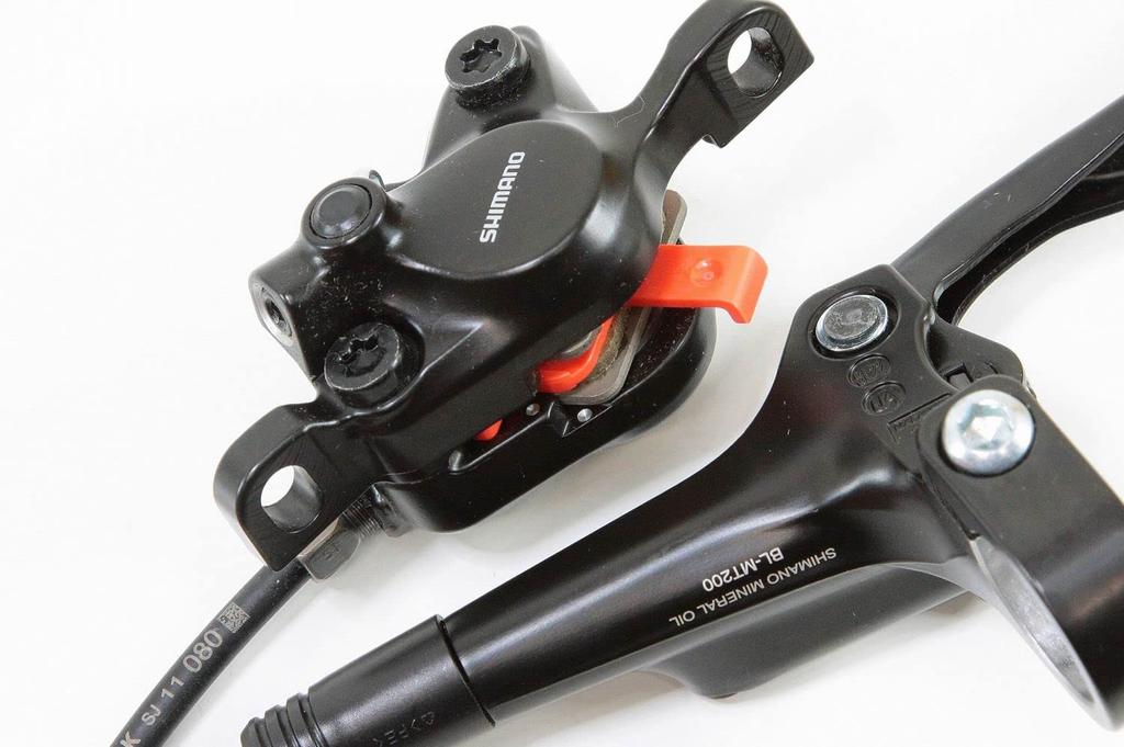 Легкий высокопроизводительный гидравлический дисковый тормоз SHIMANO передний и задний комплект BL-MT200 BR-MT200 черный... (нет ротора)