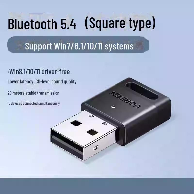 USB-адаптер Greenlink Bluetooth 5.0 для настольных компьютеров и ноутбуков (Виндовс 7/10)