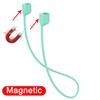 Шнурок-ремешок для наушников для Apple Bluetooth держатель для наушников шнур для AirPods 2 3 pro защита от потери шейный ремешок магнитный силиконовый шнур