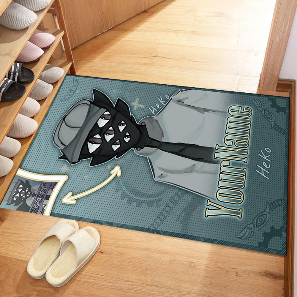 Incredibox Customized Name Carpet Design for Bedrooms Foyer Kitchen Dining Room Antislip Carpet Office home decor Gift for Festivals