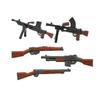 Военные Строительные Блоки Аксессуары Фигурки Солдат Оружие Пистолеты Мини Кирпичи Пистолеты США Советские Игрушки Подарочный Набор R050