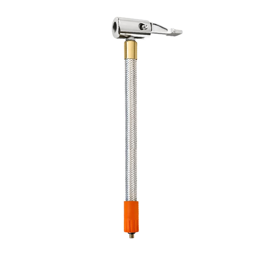 M6 Threaded Tire Inflator Hose Extension Tube Bike Car Tyre Locking Air Chuck Adapter For Inflatable Air Pump Motorcycle