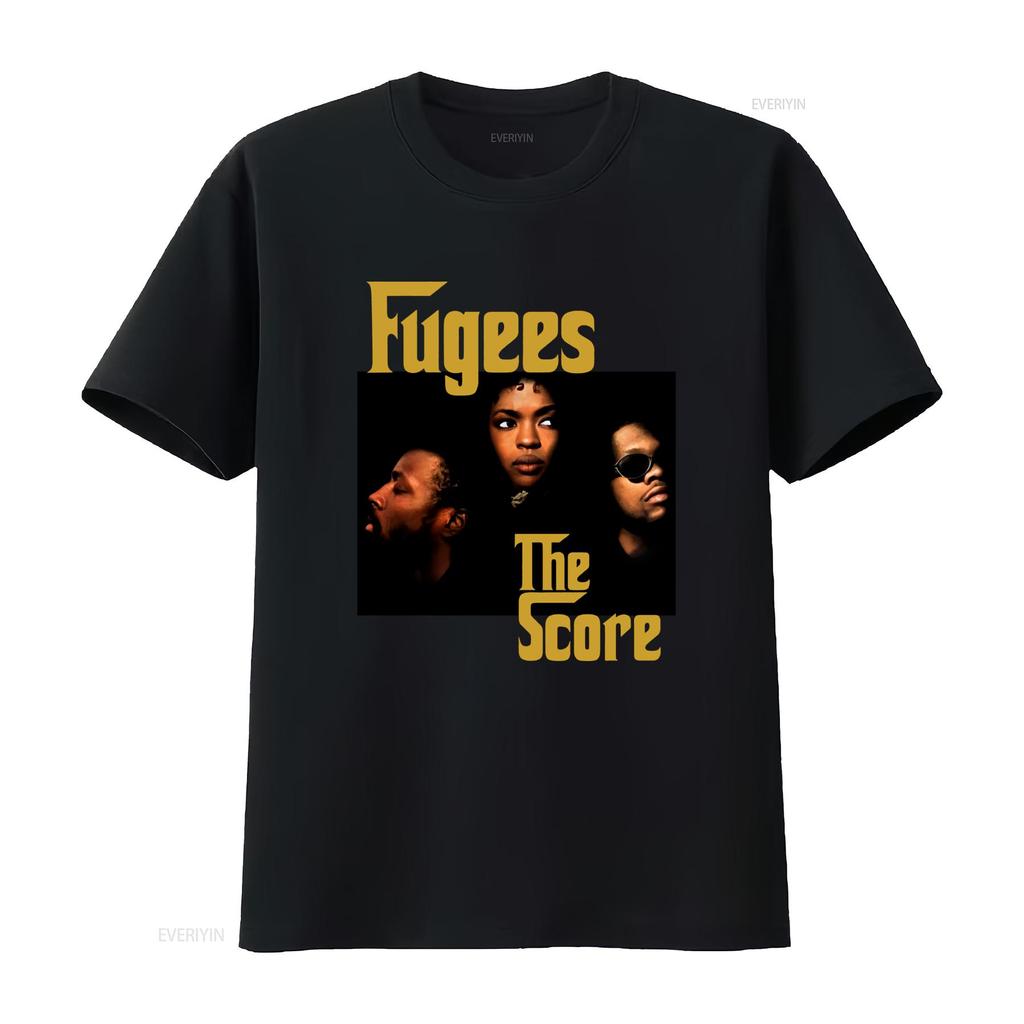 Fugees The Score Lauryn Hill T Shirt for Men and Women vintage Washed Comfortable Unisex Slightly Stylish Stretched Versatile
