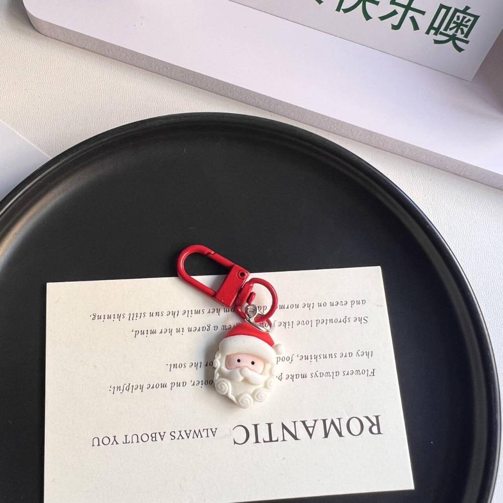 Носки Рождественский Санта Клаус Подвеска Лось Сделай сам Цепочка Подвеска Уникальный Рождественский Полимерный Брелок Подарок