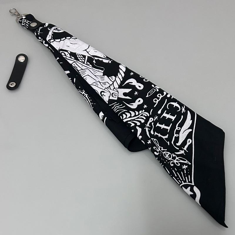 Хаки Чистый Хлопок Американский Ретро Винтажный Квадратный Шарф - Мужской Хип-Хоп Платок/Полотенце Для Лица