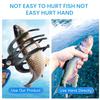1/2Pcs 3 Claw Fish Gripper with Ergonomic Handle Non-Slip Portable Metal Fishing Pliers Gripper Multifunctional Fish Grips Clamp