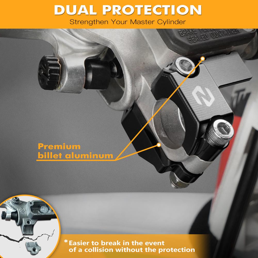NICECNC Для Sherco SE-R 250 300 SE-F 250 350 450 2014-2023 SER125 SEF500 2019-2023 Защитная крышка главного тормозного цилиндра мотоцикла