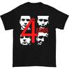 Футболка унисекс 4‐Skins Band с коротким рукавом Подарок для фаната Размеры от S до 5XL
