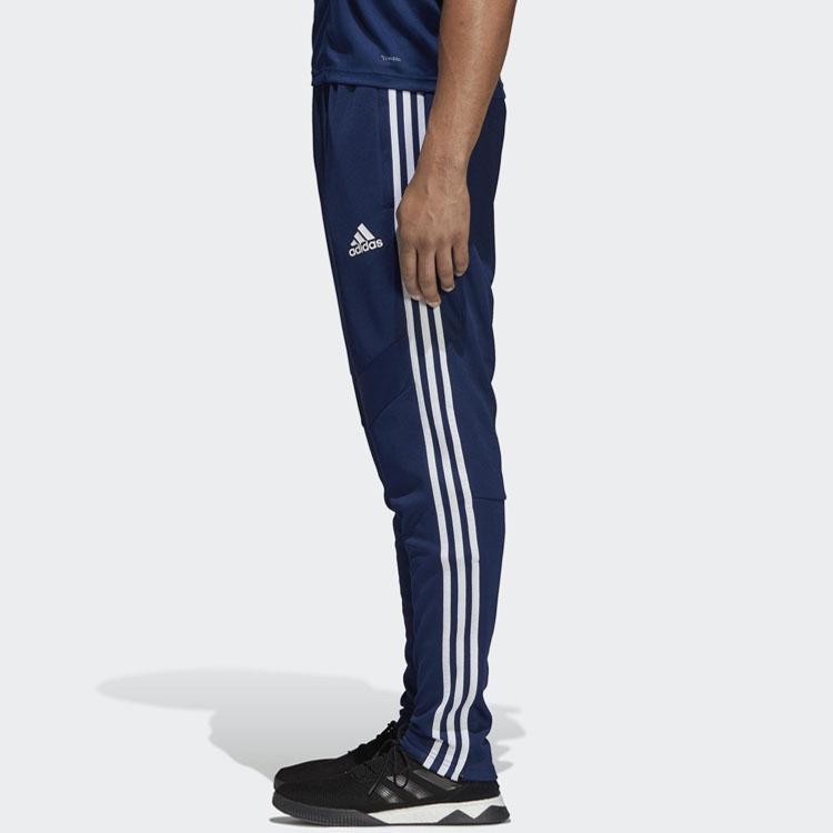 Adidas Casual Knit Tapered Soccer Pants Men Bottoms Navy DT5174