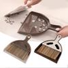Portable Mini Desktop Sweeper Brush & Dustpan Set Durable Plastic Tool for Keyboard Car Cup Holder Home Desk
