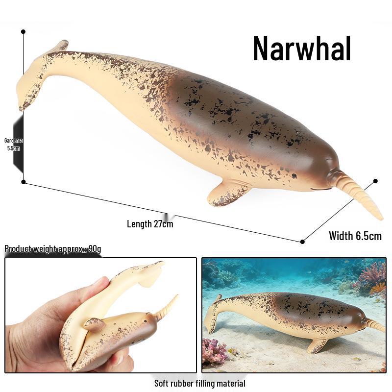 Детские игрушки из мягкой резины в виде морских животных: Модели косатки, белой акулы, белухи, синего кита, дельфина, кашалота