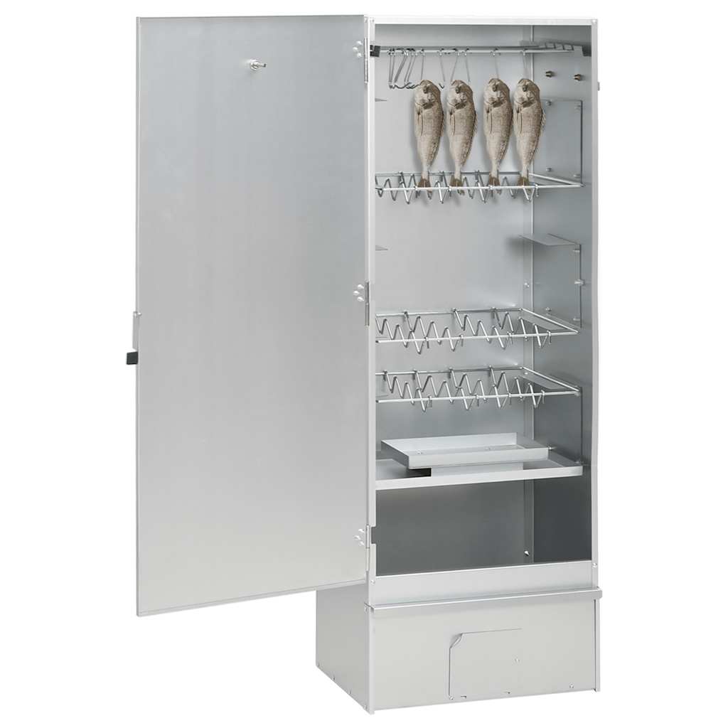 Smoker with Cold Smoke Generator Galvanized Steel
