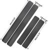 4Pcs 3D Universal Car Door Sill Carbon Fiber Sticker DIY Guard Strip Anti Kick Scratch Protection Pedal Film Pad Tape Waterproof Interior Mirrors 6