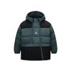 Down Jacket Warm Comfortable Skin-Friendly Kids Jackets Mediterranean-Green JD2442061GS-001