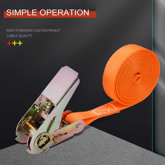 Стяжные ремни с крюком, высокая грузоподъемность, двойной J-образный крюк, широко используемый