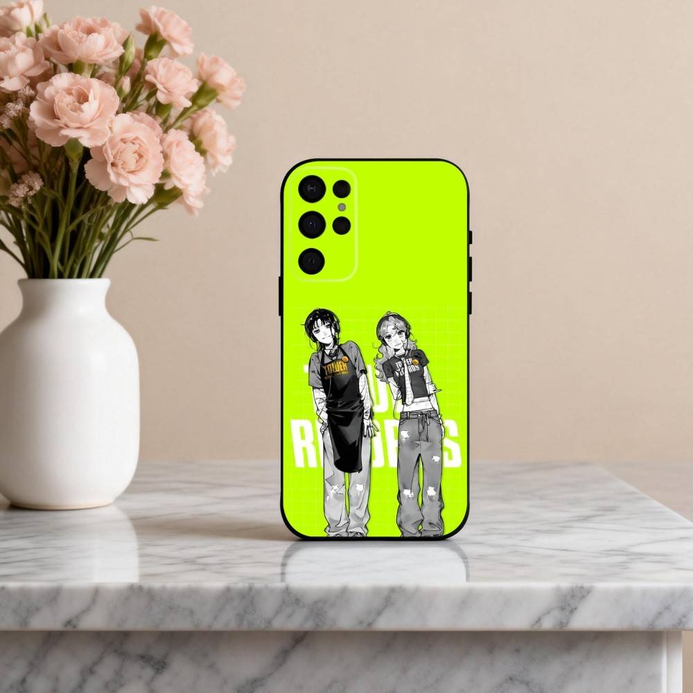 A-Ая О-Осава М-Мицуки Кога МицуАя Чехол для телефона для Samsung S25, S24, S21, S22, S23, S30, Ultra, S20, Plus, Другие Мягкий черный чехол