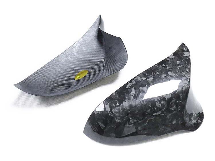 Dry Carbon Fiber Stick-On Rearview Mirror Shell for BMW M2C M3 M4 F80 F82 F83 F87