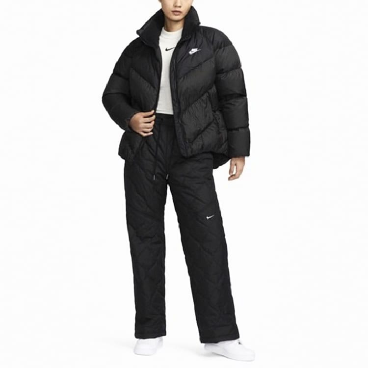 Nike Женская черная пуховая куртка Therma FIT FD8212-010