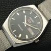 Seiko 5 АВТОМАТИЧЕСКИЕ 6309A ВИНТАЖНЫЕ ЯПОНСКИЕ МУЖСКИЕ ЧАСЫ С ЧЕРНЫМ ЦИФЕРБЛАТОМ a701566-5 R206b-a701566