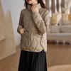 Down Jacket Women'S Short Winter Women'S Duck Down Fashion Jacket Plus Stand Up Collar
