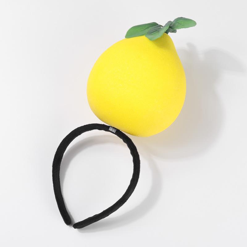 Креативные 3D-ободки для волос с овощами: Аксессуары для волос из моркови, перца, баклажана и зеленых овощей для женщин