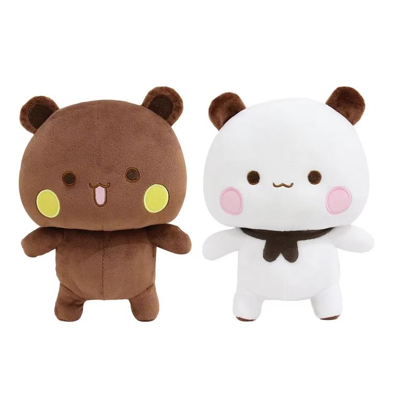 New 20cm Bubu And Dudu Panda Plush Doll Cute Cartoon Panda Doll Kawaii Plush Pillow Children'S Toy Christmas/Birthday Gift