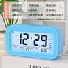Cute big-eared dog alarm clock student wake up desktop children girl smart electronic clock new cartoon alarm clock