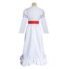 Annabelle Cosplay Costume, Horror White Dress Halloween Movie Character Outfit