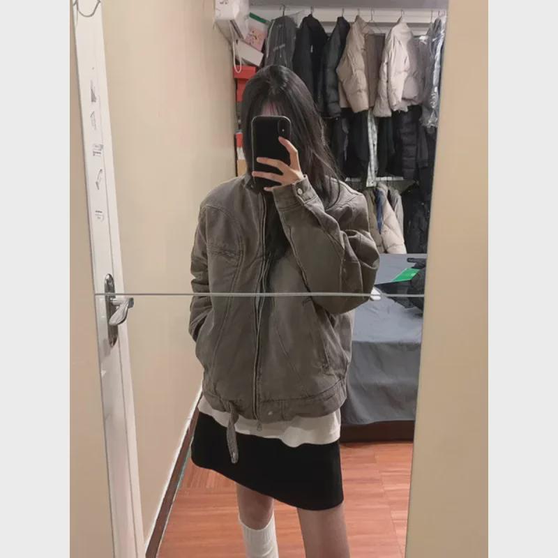 Мужская модная европейская и американская уличная мода куртка из искусственной кожи для мотоцикла