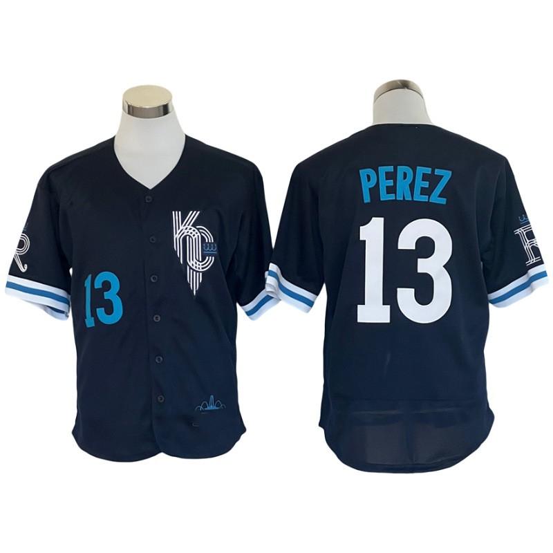 Mens Embroidered Baseball Jersey Kansas City Royals 16 Jackson Fan Shirt Lightweight Sportswear Fall