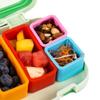 Lunch Box Salad Dressing Containers Reusable BPA-Free Leak-proof with Lid Microwave-safe Silicone Containers