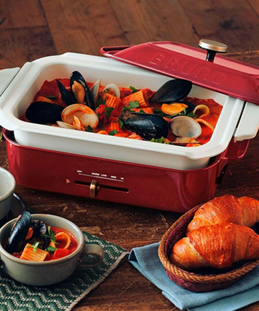 Компактная плита BRUNO с керамическим покрытием, набор кастрюль, синий, без размера 7761129