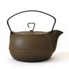 Чайник Nanbu Iron Kettle из чугуна, коричневый, победитель премии Good Design Award 2012, совместим с IH200V 1,2 л, цвет.