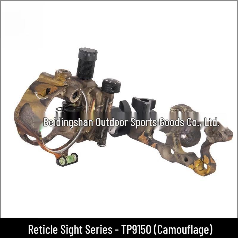 Longchan Camouflage 5-Pin Micro-Adjust Bow Sight