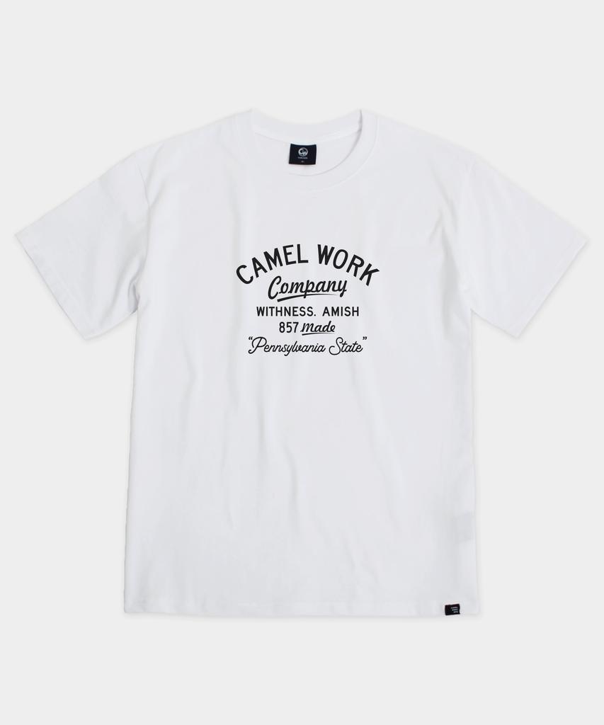 CAMEL WORK Свидетель А. Футболка с коротким рукавом (белый)
